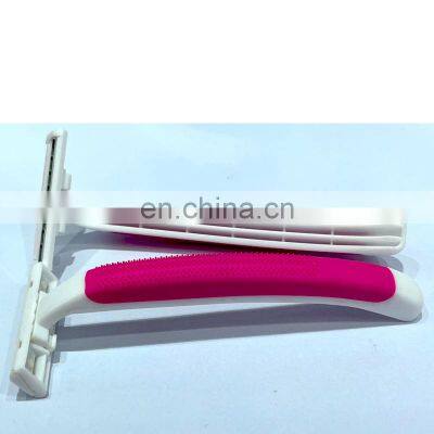 China Factory Wholesale Shaver Portable Women Facial Shaver Twin Blade Disposable Razor 4pcs Card JiLiMi Women Face Razor photo-4