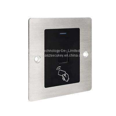 Secukey Embedded Access Control Fingerprint Reader 86*86mm Metal Case Biometric Reader photo-3