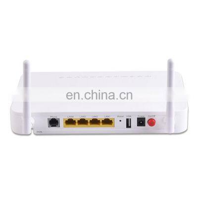 Hot sale FTTH Optical Network EPON GPON GEPON xpon ONU  with 1Ge+3Fe+1Tel+Wifi + 1VOIP