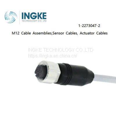 INGKE,1-2273047-2,M12 Cable Assemblies,Sensor Cables / Actuator Cables