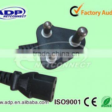 AC Power Cord For Enropean, indian , south africa, pakistan