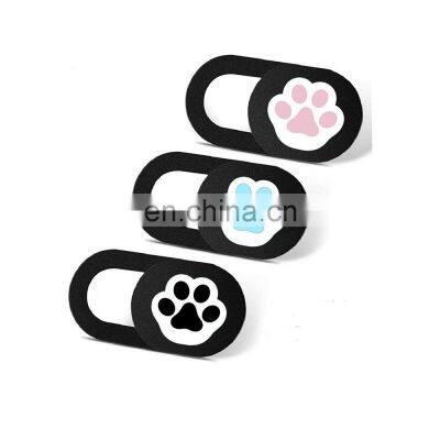 2021 Best Sellers 0.7mm Thin Slide Glitter Colorful Cartoon Strong Adhesive ABS Plastic Web Camera Cover