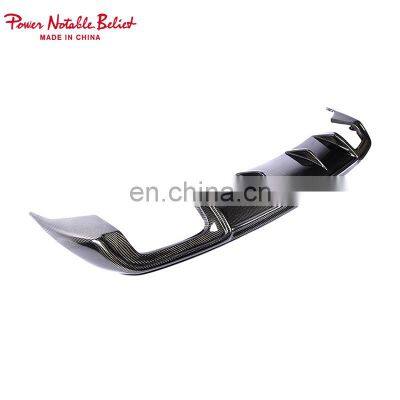 Carbon Fiber Rear Diffuser for Audi A3 Sedan S3 Style True Wet Carbon Fiber Rear Bumper Diffuser 2017-2019 photo-2
