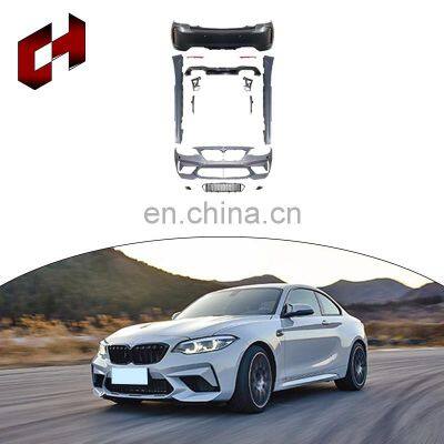 Ch High Quality Auto Parts Exhaust Front Splitter Rear Bar Car Bumper Grilles Body Kits For Bmw 2 Series F22 To M2 Cs