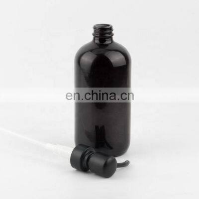 Factory Made Black Foam Packaging Shampoo Pump Kitchen Sink Soap Dispenser Black 500Ml Plastic Bottle With Gold Pump