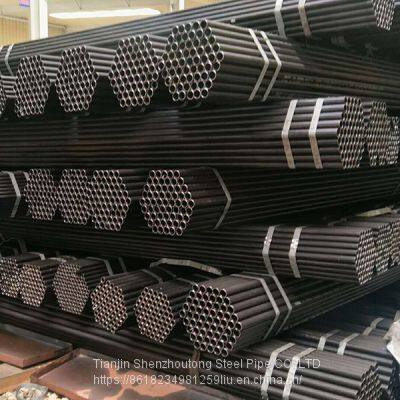Manufacturer ERW Welded Steel Pipe Iron Black Tube Gi Galvanized Steel Pipe For Construction photo-5