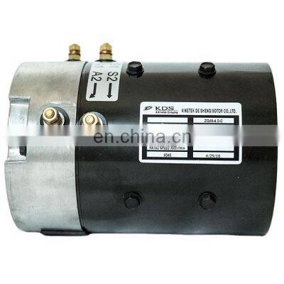 Excellent Manufacture Of KDS DC Motor ZQ48-4.0-C 48V-110A For Personnel Carriers