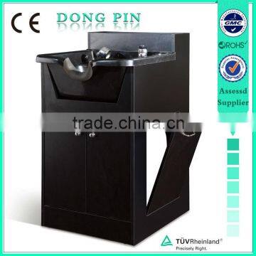 wooden shampoo cabinet for beauty salon