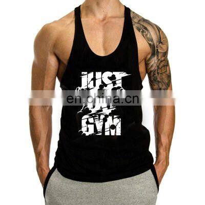 Wholesale Custom Print Logo Fitness Sport Bodybuilding Stringer Workout Tank Top photo-2