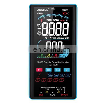 Digital Multimeter 9999 Counts Resistance Capacitance Smart Multimeter AC DC Current Voltage 600V LCD Back Light Multimeter