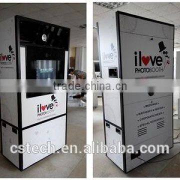 2016 Portable Photo Booth Green Screen 3D Magic