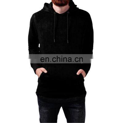 Wholesale Fleece Hoodie New Design Long Sleeve Men's Pullover Winter Warm Velour Velvet Suede Hoodie for Men photo-5