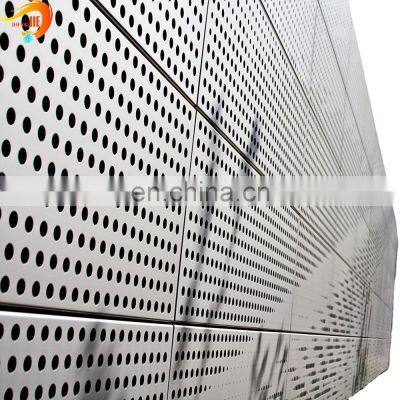 High Quality Customization Galvanized Punch Mesh Decorative Perforated Metal Mesh