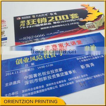 Anti Tamper Ticket, Variable Data, QR Code Ticket, Sports Games Ticket, Live Show Tickets. photo-2