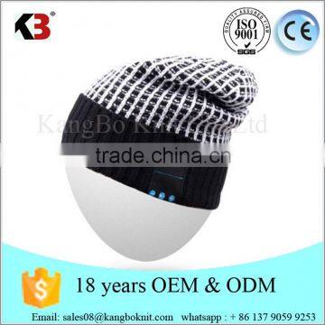 Hands Free Talking Wireless Smart Beanie music Hat Combined with Stereo Headphones and Microphone