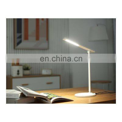 Three levels dimmable ABS Iron led eye desk  lamp book reading light lamp to reading