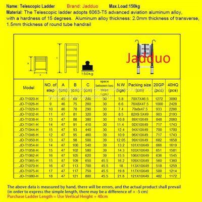 Single Telescopic Ladder With Hook photo-2