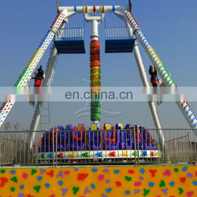 Spinning upside down rides fun fair thrilling circle ride big pendulum amusement park hammer ride for sale