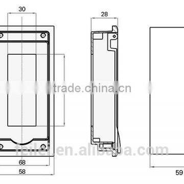 Cheap Wholesale ROHS Zinc Plated Plane Lock
