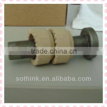 22 x 175mm steel shear connector welding stud with ceramic ferrule