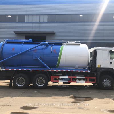 4X2 Factory Price Cleaning Sewage Suction Tank Sucker Tanker Truck photo-3