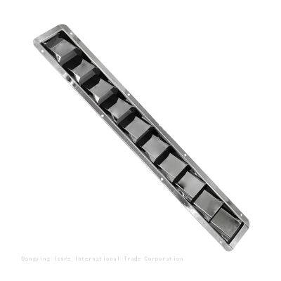 ISURE MARINE Stainless Steel 10 Slots Louvered Boat Vents Deck Plates photo-3