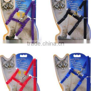 factory supply cheap price pet cat leash lead cat