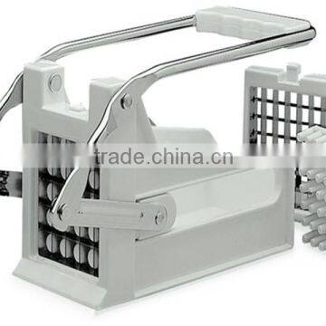 new white french fry cutter with suction base