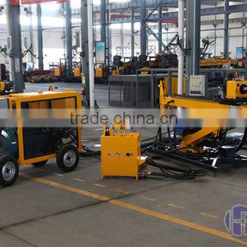 Top selling ! HFU-4A Full hydraulic underground drilling rig in the tunnel