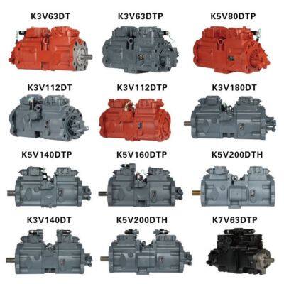 K3V63 K3V80 K3V112 K3V140 K3V160 K3V180 K3V200 K3V280 Kawasaki Hydraulic Axial Piston Pump K3V180dt-9c69-17t for HYUNDAI R335-7