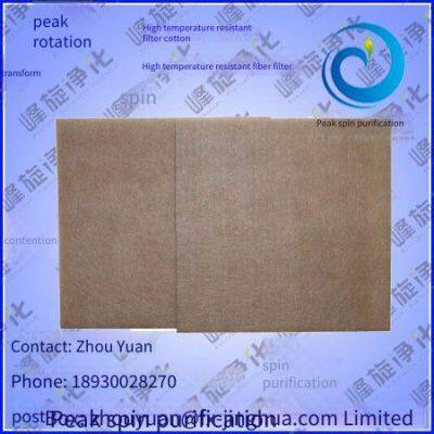 Supply of fx Oven High-temperature Resistant Synthetic Fiber Filter Cotton, Air Filter Cotton, Filter Cotton