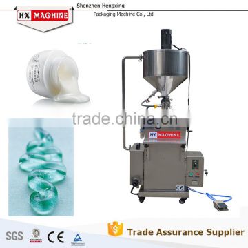 Semi-automatic High Viscosity Liquid/Honey Filling Machine With Heater And Mixer