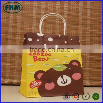Flexo Printing Surface Handling and Shopping Industrial Use Special Paper Bags photo-2