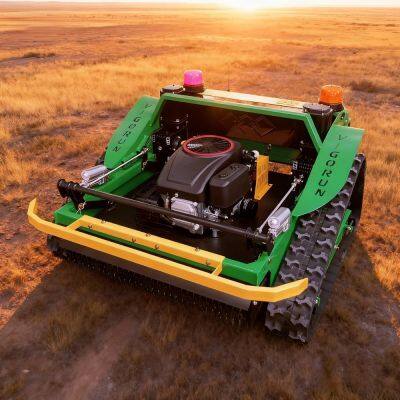 Industrial Agricultural Robotic Gas-electric Hybrid Single Cylinder Wireless Self-Powered Dynamo Slope Cutter