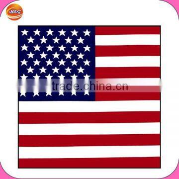 Fashion custom US country printed flag bandana