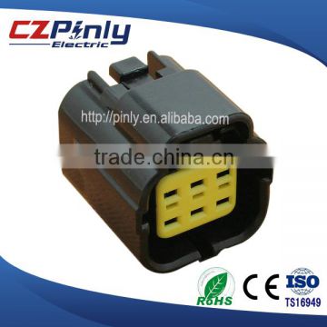 waterproof 6 pin tyco female sensor connector