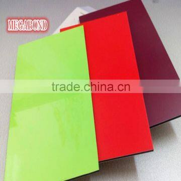 MEGABOND 14 Years PVDF PE Coated ACP Aluminum Decoration Wall Panels