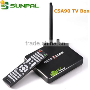 Sunpal android 5.1 Lollipop octa Core tv box RK3368 1G with xbmc android google smart tv box full hd 1080P full HD media player