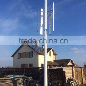 Hot Sale Low Start Permanent Magnet Vertical Axis Wind Generator photo-3