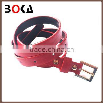 // cheapest ladies fashion colorful // PU leather belt for garment //