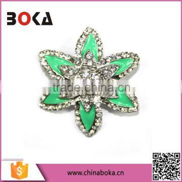 High grade,high quality enamel flower brooch wholesale