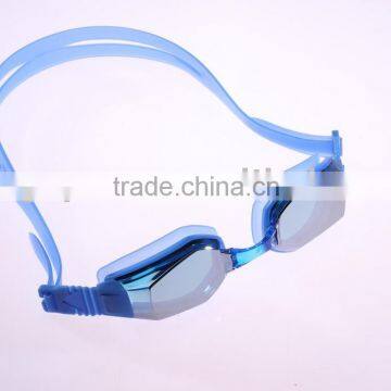 mirror coated swimming goggles