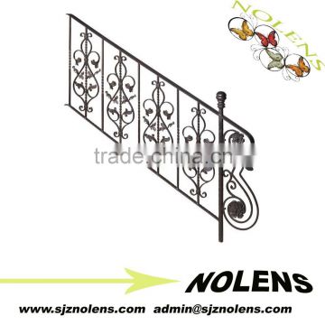 Whole Wrought Iron Indoor & Outdoor Staircase Design