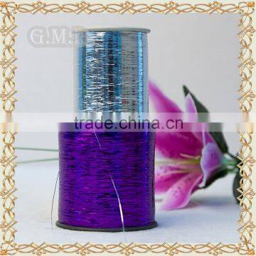 China Best Manufacturer Colorful M-type Flat Metallic Yarn