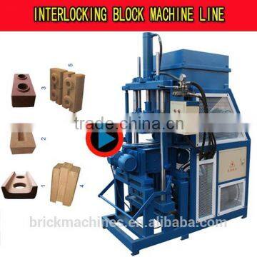 clay block making machine manual sample earth brick machinery