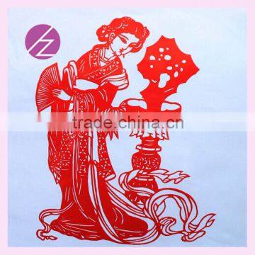 High quantity and competitive price handmade paper-cut gift for old people/Chinese handicraft traditional JZ-36