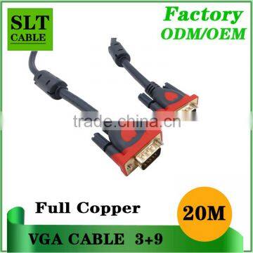 Wholesales Full Copper Vga Cable 20m Full Copper Vga Extension Cable for Multimedia photo-3