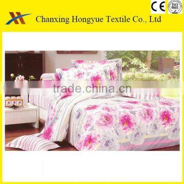 Polyester bed sheet fabric with good pvc packing by roll/100mts per roll For polyeser textile fabric