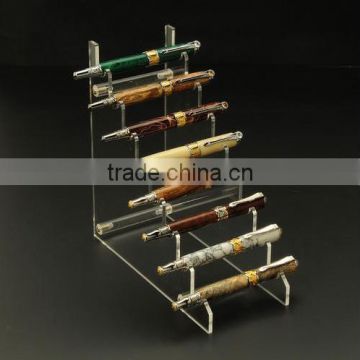 Clear Acrylic Display Pen Stands for 8pcs