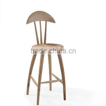 New design moon shape bar stool high chair hot sale bar chair model home furniture